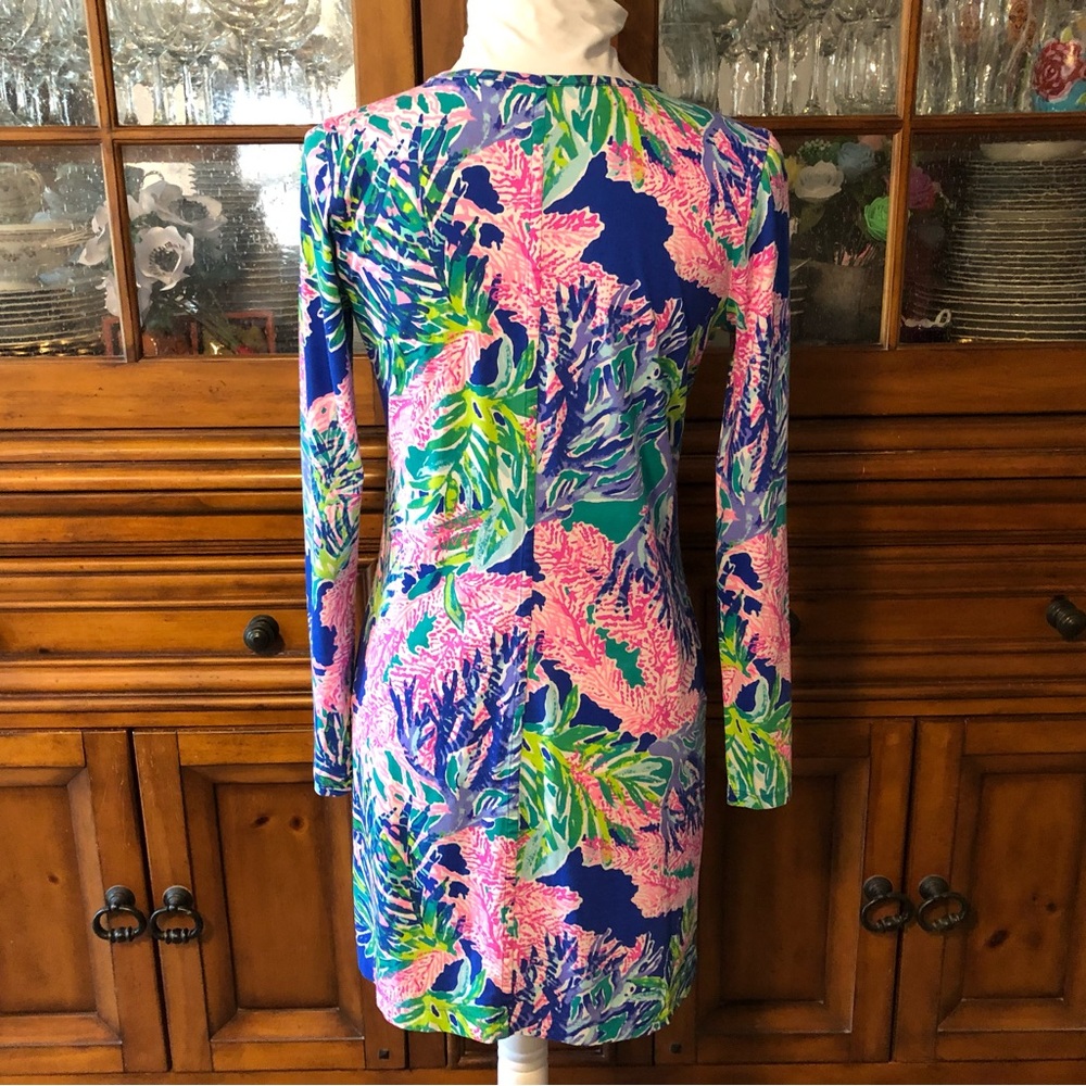 EUC Lilly Pulitzer Long Sleeved Tee dress - Picture 3 of 7